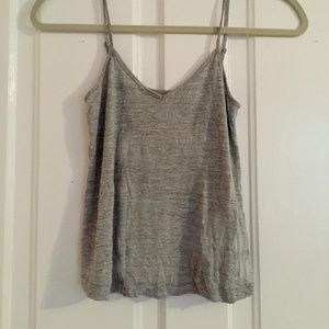 BRAND NEW MADEWELL Gray Crop Top